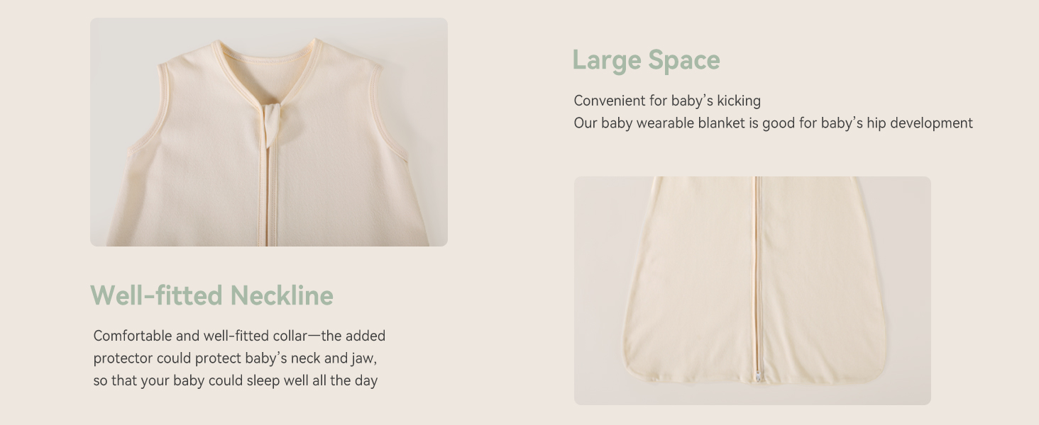 baby sleep bag light colored 3 piece pack sleeping wearable blankets 6 12 months sleep sack