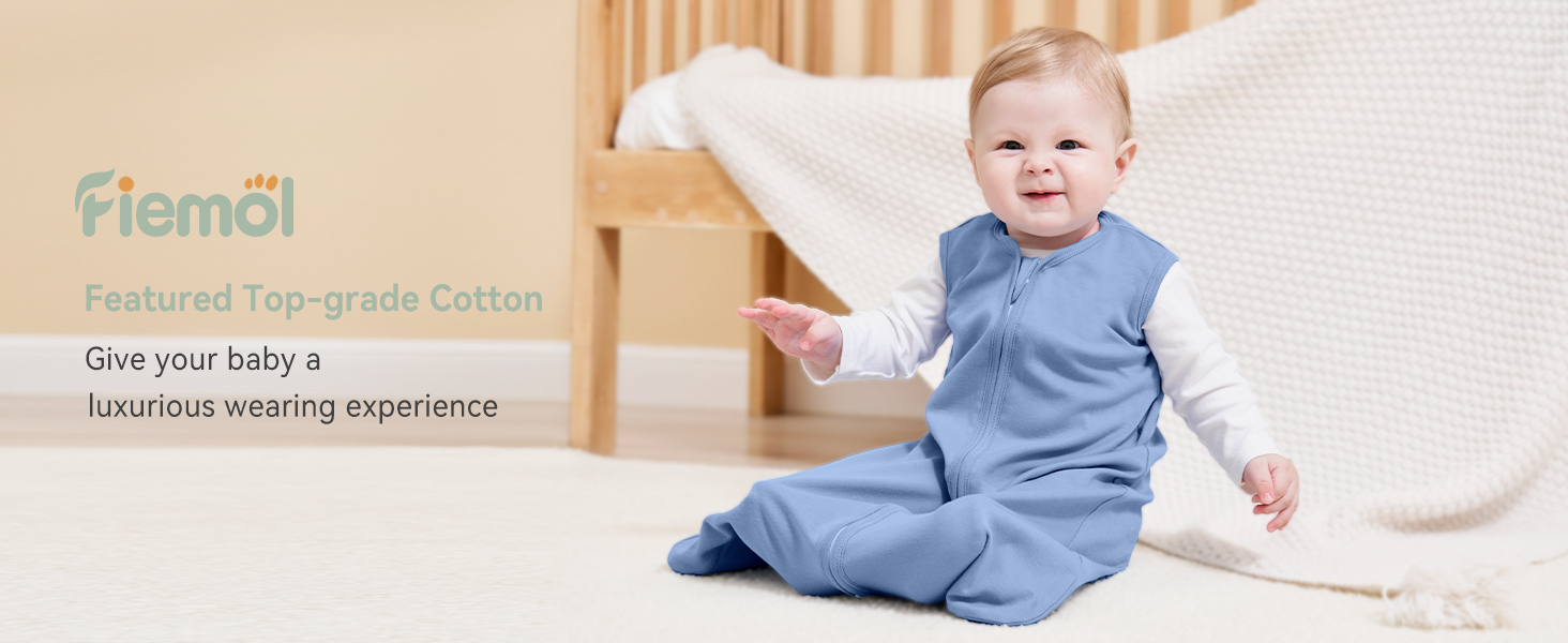 baby sleep sack 3 piece pack 100% cotton baby sleeping bag 6 12 months sleep bags