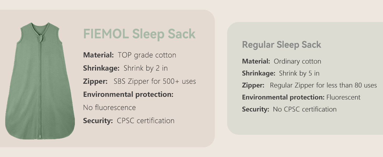 baby sleep sack 3 piece pack 100% cotton baby sleeping bag 6 12 months sleep bags