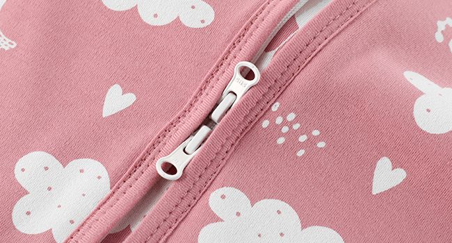 sleep sack with zipper 100% cotton wearable blanket for girl baby sleep sack