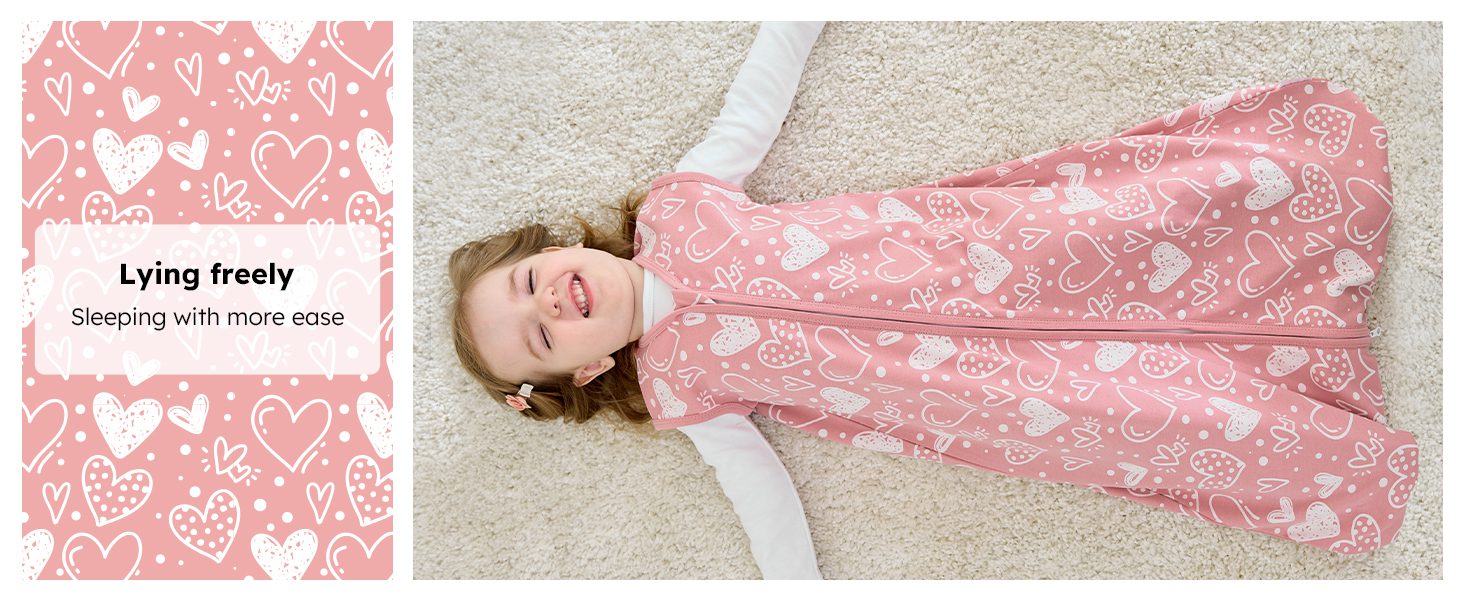 fiemol cotton sleep sack baby girl sleep sacks