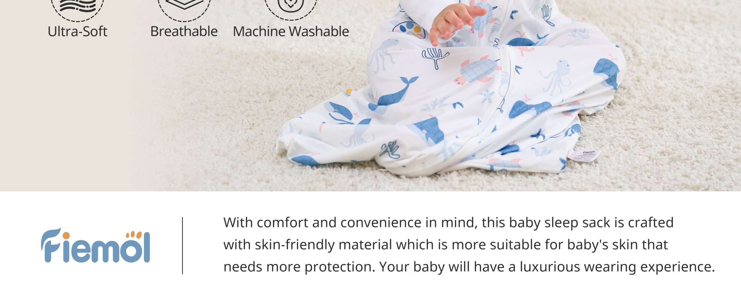 lightweight sleep sacks blue whale baby sleeping bags 2 pack